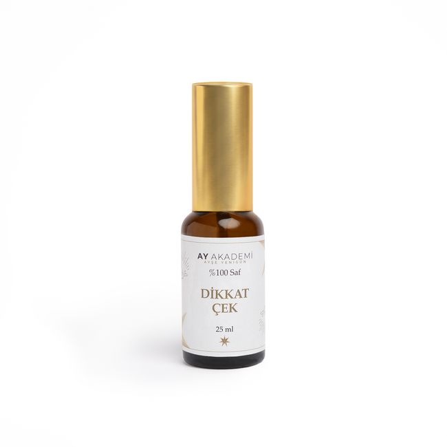 DİKKAT ÇEK SPREYİ %100 SAF | 25 ml Ay Akademi