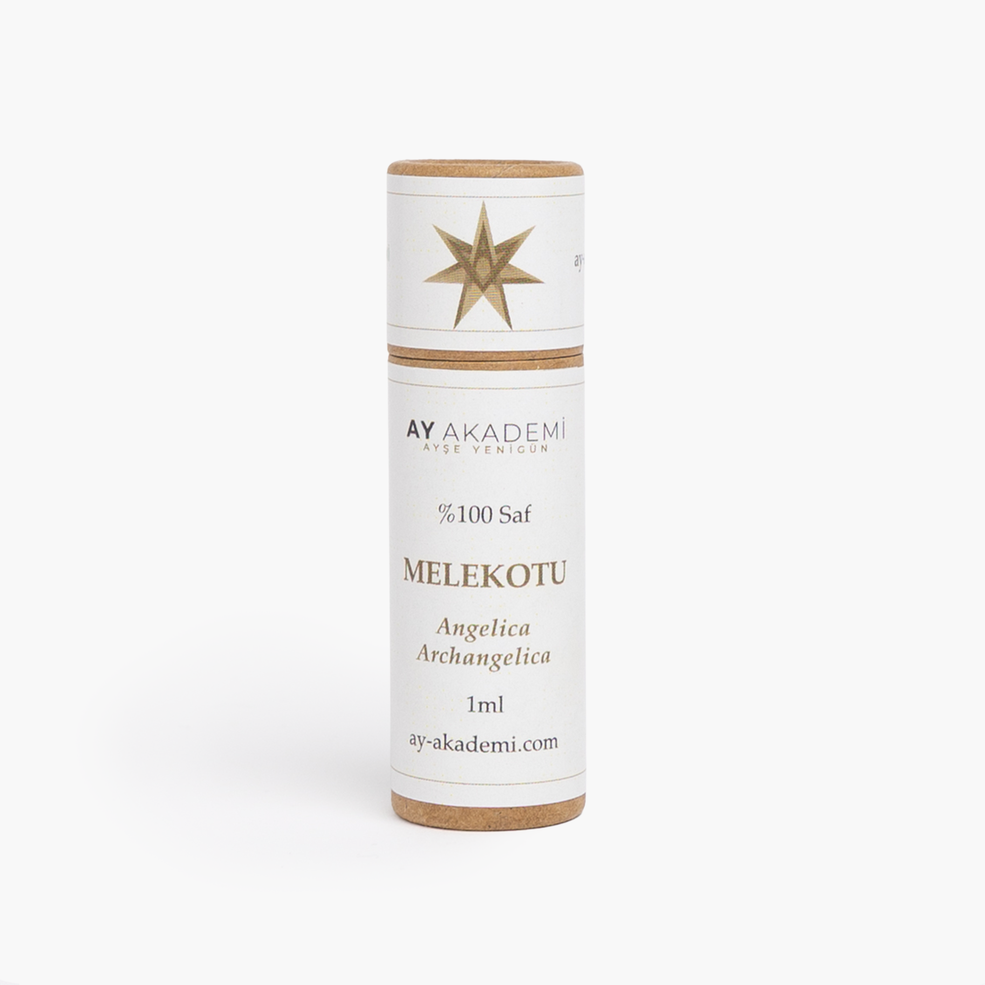 Ay Akademi Melekotu Uçucu Yağı %100 Saf – Angelica archangelica oil, 1ml Kraft Kağıt Ambalaj